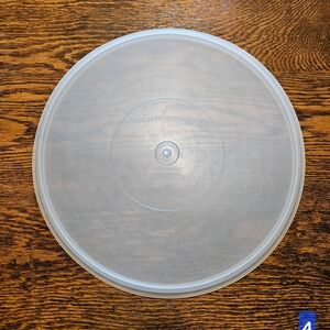 Tupperware Replacement Lid Seal 224-15 Round Translucent Clear 12.5 Inch USA